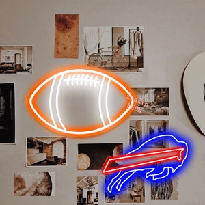 Rugby team Neon Sign，American football Neon Light for Wall Home Party Decor, personalized birthday gifts ,Rugby Led Sign