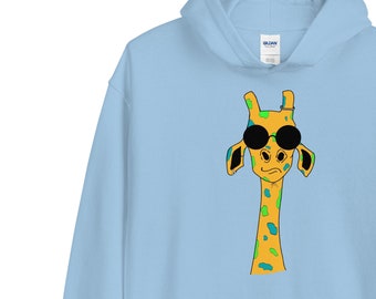 Funky Giraffe Unisex Hoodie