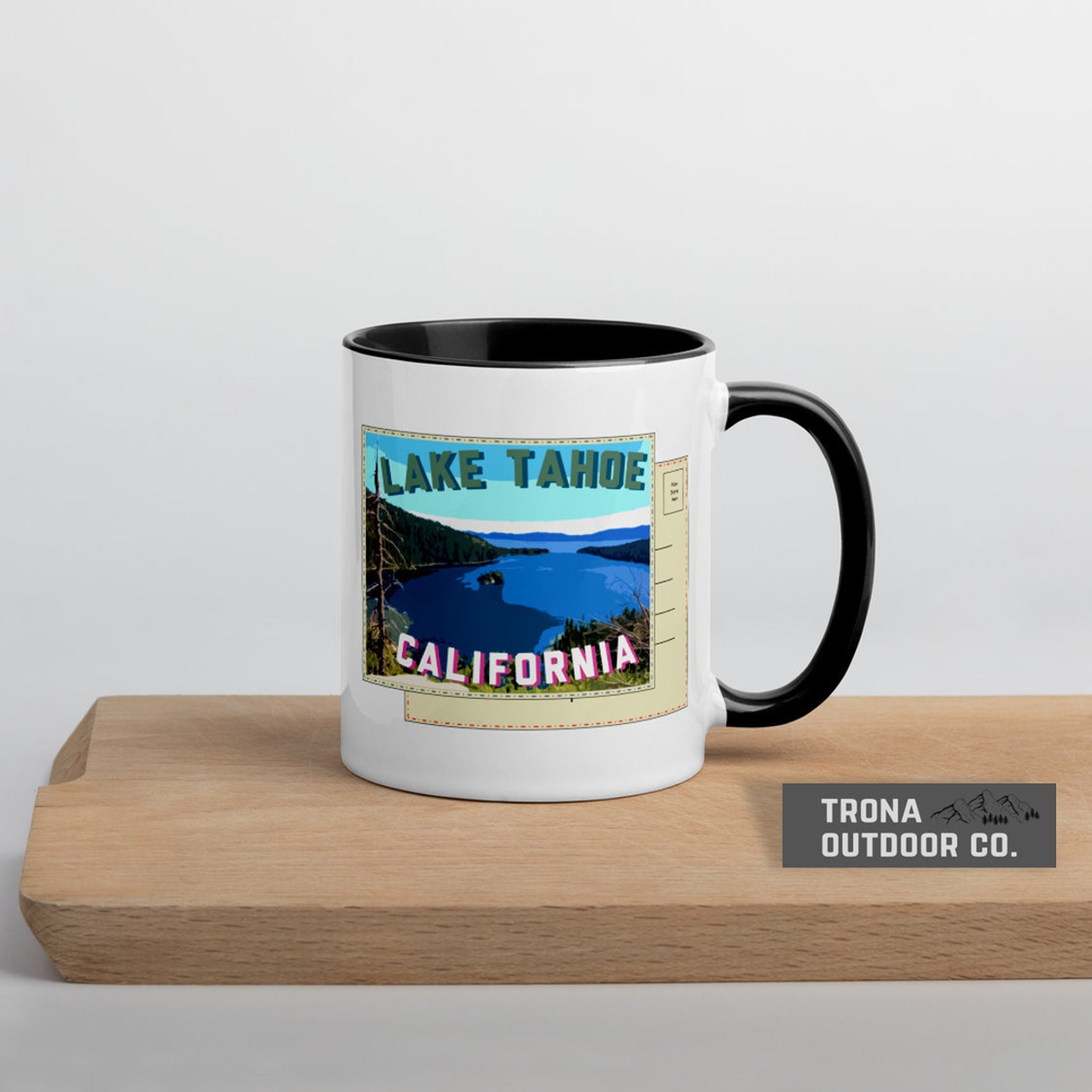 Lake Tahoe Mug Lake Tahoe Gift Camping Mug Lake Mug Etsy