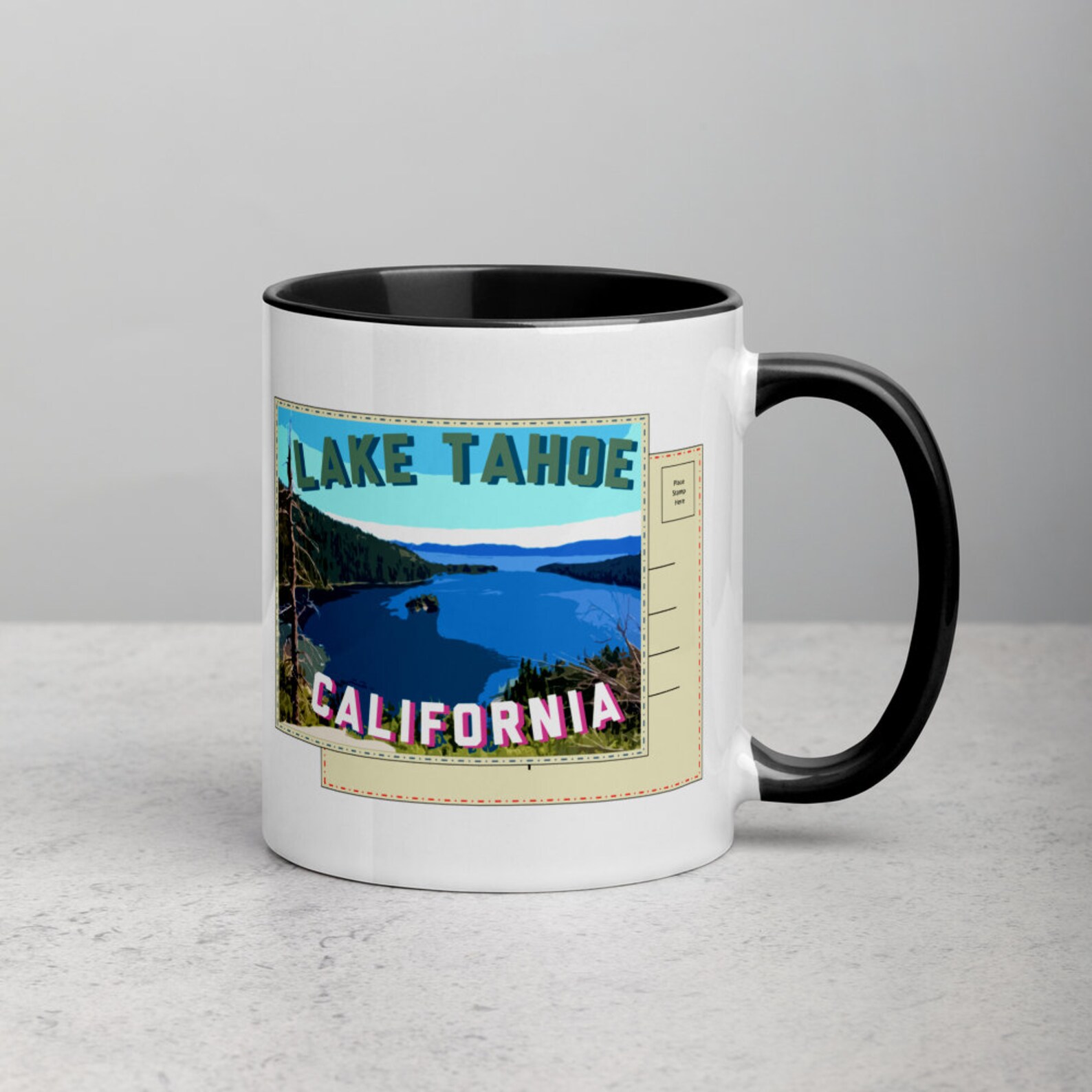 Lake Tahoe Mug Lake Tahoe Gift Camping Mug Lake Mug Etsy