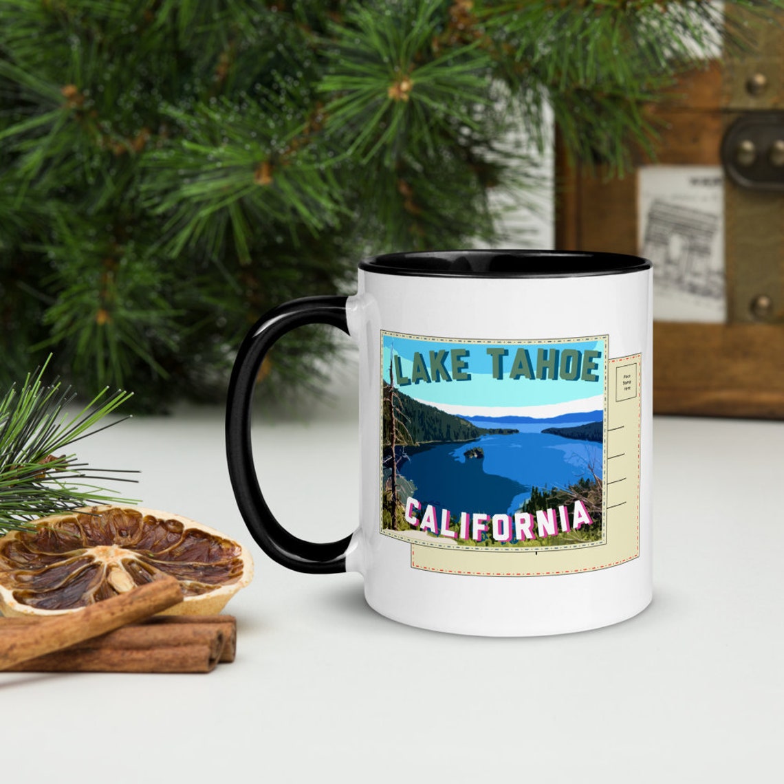 Lake Tahoe Mug Lake Tahoe Gift Camping Mug Lake Mug Etsy