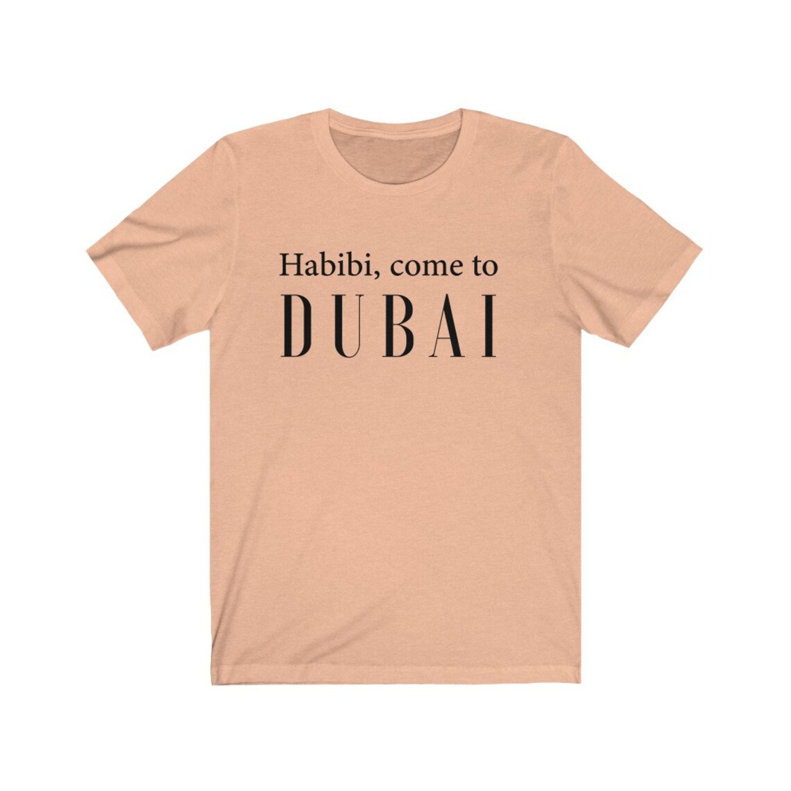 Habibi Come To Dubai Habibi Tshirt Tshirt cadeau Tshirt Etsy