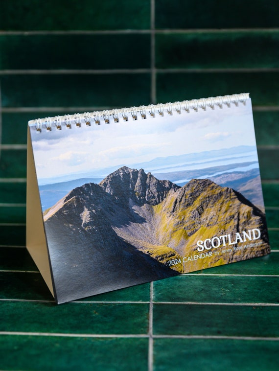 A5 Scottish Landscape Calendar 2024 Desk Calendar Jenny Rose Photography -  Etsy