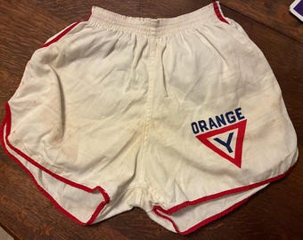 Vintage YMCA Jockey Laufshorts (Paar)
