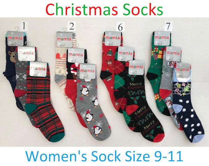 These Are My Holly Jolly Socks Fun Christmas Socks Holiday Socks Work