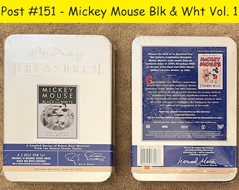 Walt Disney Treasures Mickey Mouse in Black & White VOL 1 and 2