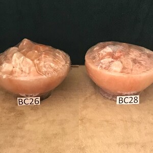 Himalayan Pink Salt Lamp Bowl with Natural Salt Rocks - Post 508 image 7