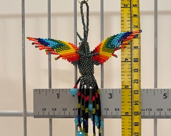 Christmas Ornaments - Sead Bead Hummingbird, Hand made (Post #550)