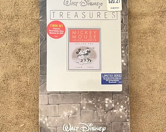 Walt Disney Treasures - DVD - Unopened- Mickey Mouse in Black and