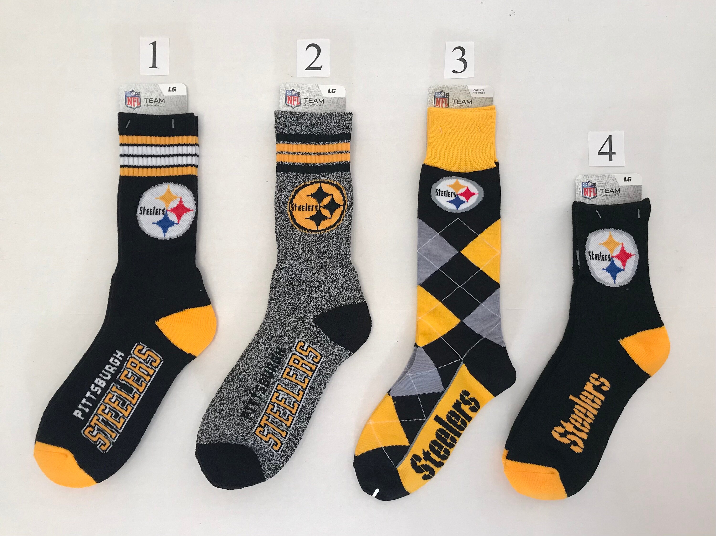 Vintage Pittsburgh Steelers NFL Socks Great Gift Stocking Etsy