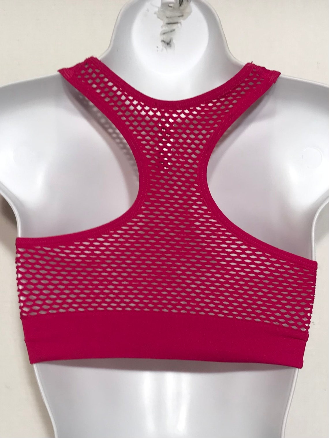Ladies Spandex Racerback Sports Bra Etsy UK