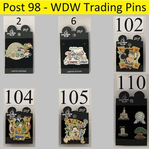 WDW Retired and Limited Edition Trading Pins (Condition: New) (Post 98)