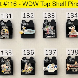 WDW Retired and Limited Edition Trading Pins – Top Shelf Pins #2 (Condition: New) (Post 116)