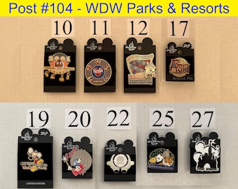 Vintage WDW Trading Pin – Parks & Resorts, Limited Edition (2000-2002)  (Post 104)