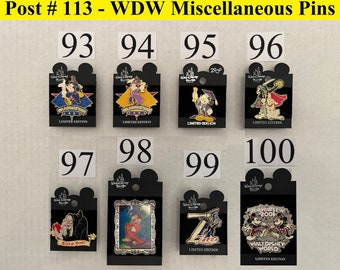 WDW Trading Pins - Retired and Limited Edition  – Miscellaneous #1 (Condition: New) (Post 113)