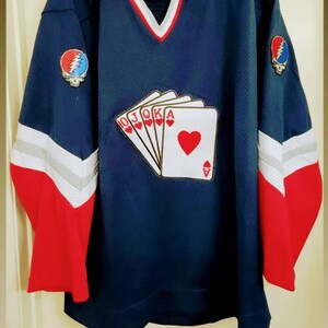 Grateful Dead, Rangers 1996 Navy Hockey Jersey, Vintage Jersey, don't ...