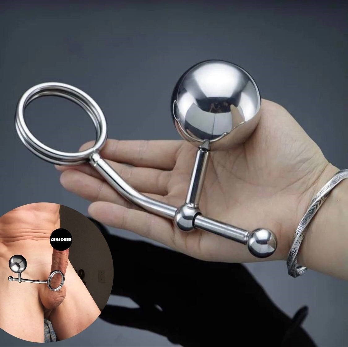 Anal Hook Butt Plug Anal Plug Metal Anal Hook Chastity Cage Cock Ring  Prostate Massager Anal Bead Penis Ring Gay Anal Sex Toys Anal Play - Etsy
