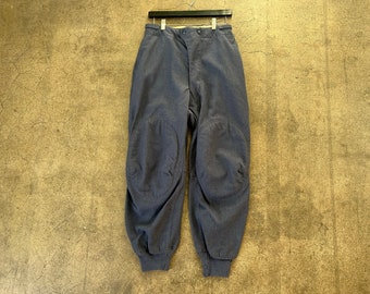 Vintage WWII Korea Flight Trousers WL-1 Navy Wool Lined Aviation 