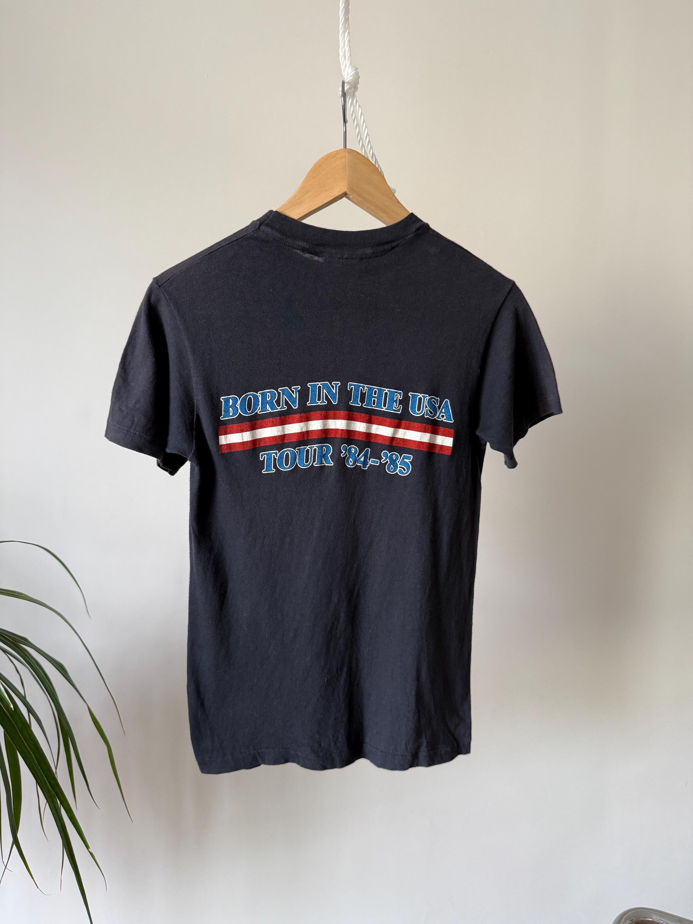 Vintage 1980s Bruce Springsteen Born in the USA 84 85 Tour T-shirt