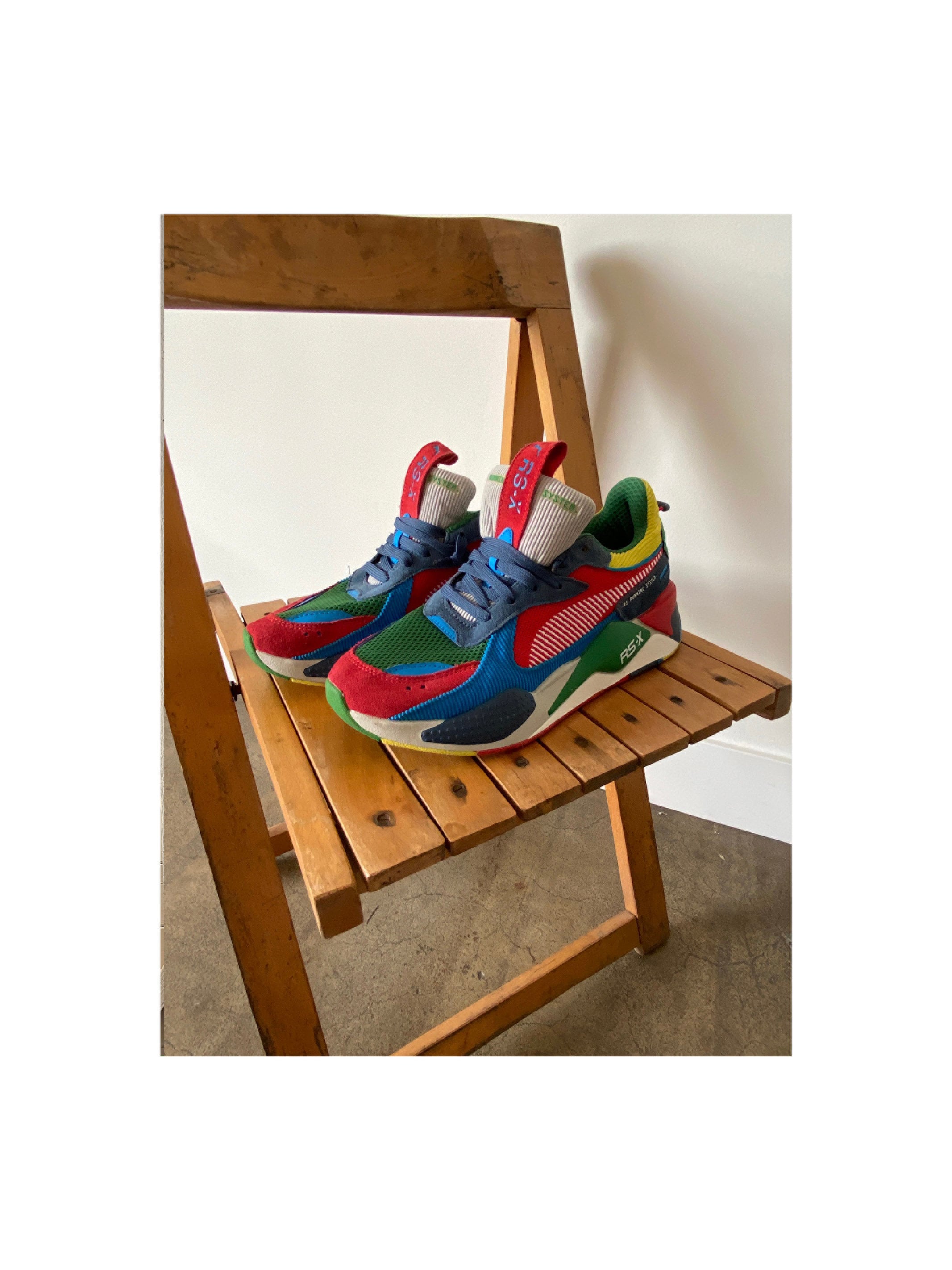 Puma RS X Running System Multicolor Mesh Rare Combo Sneakers