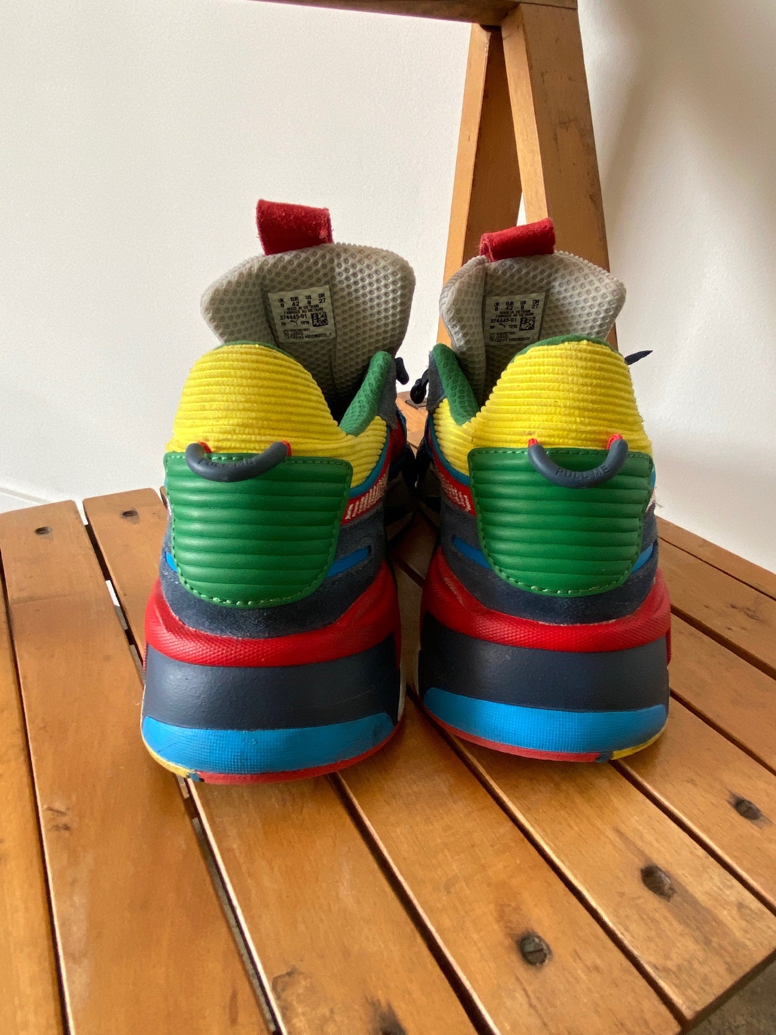 Puma First R System Shoes Puma RS-X Running System Multicolor Mesh Rare Combo Sneakers, Vintage ...