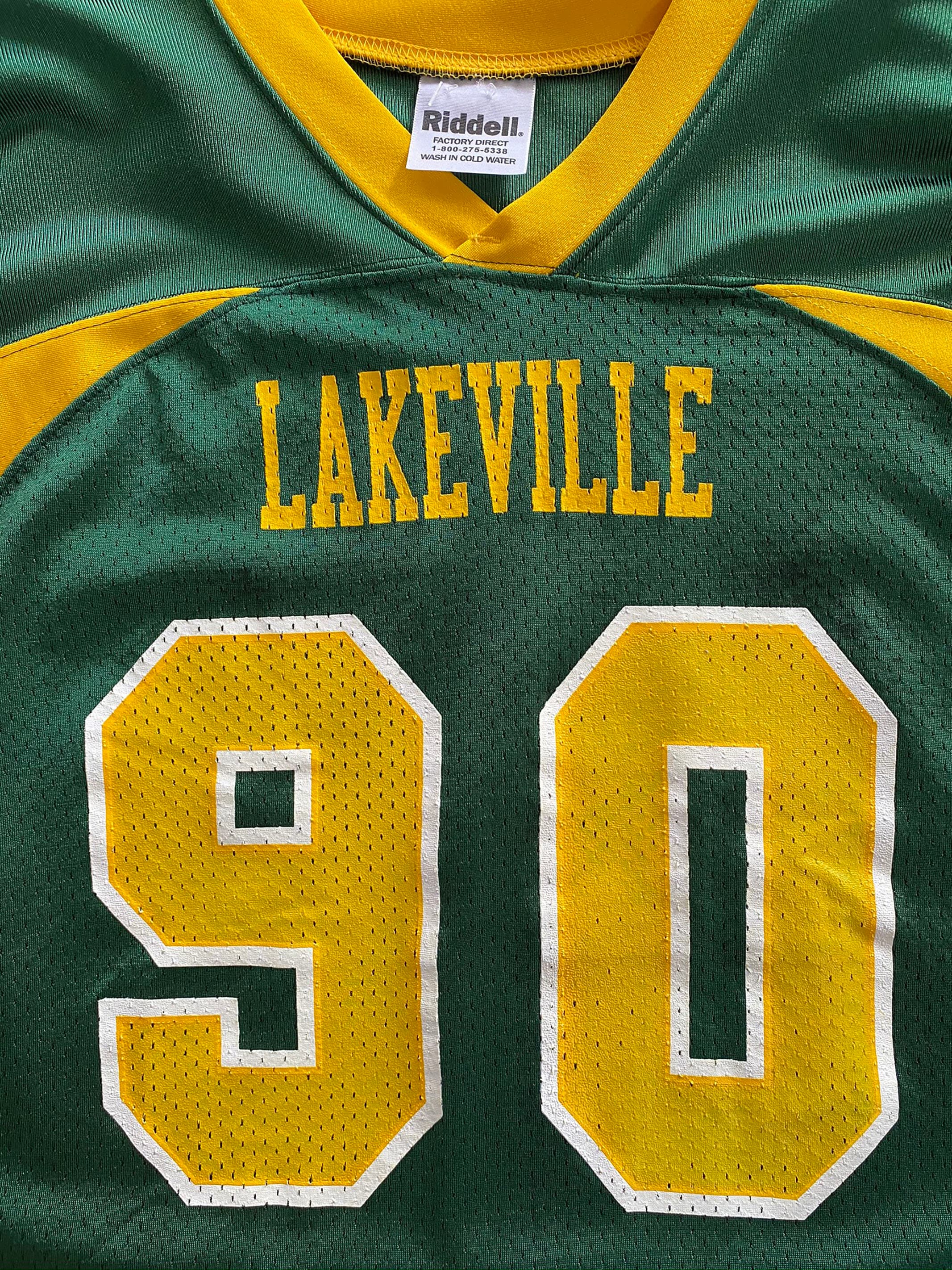 Vintage 1990s Lakeville Riddell Football Jersey Green and Etsy