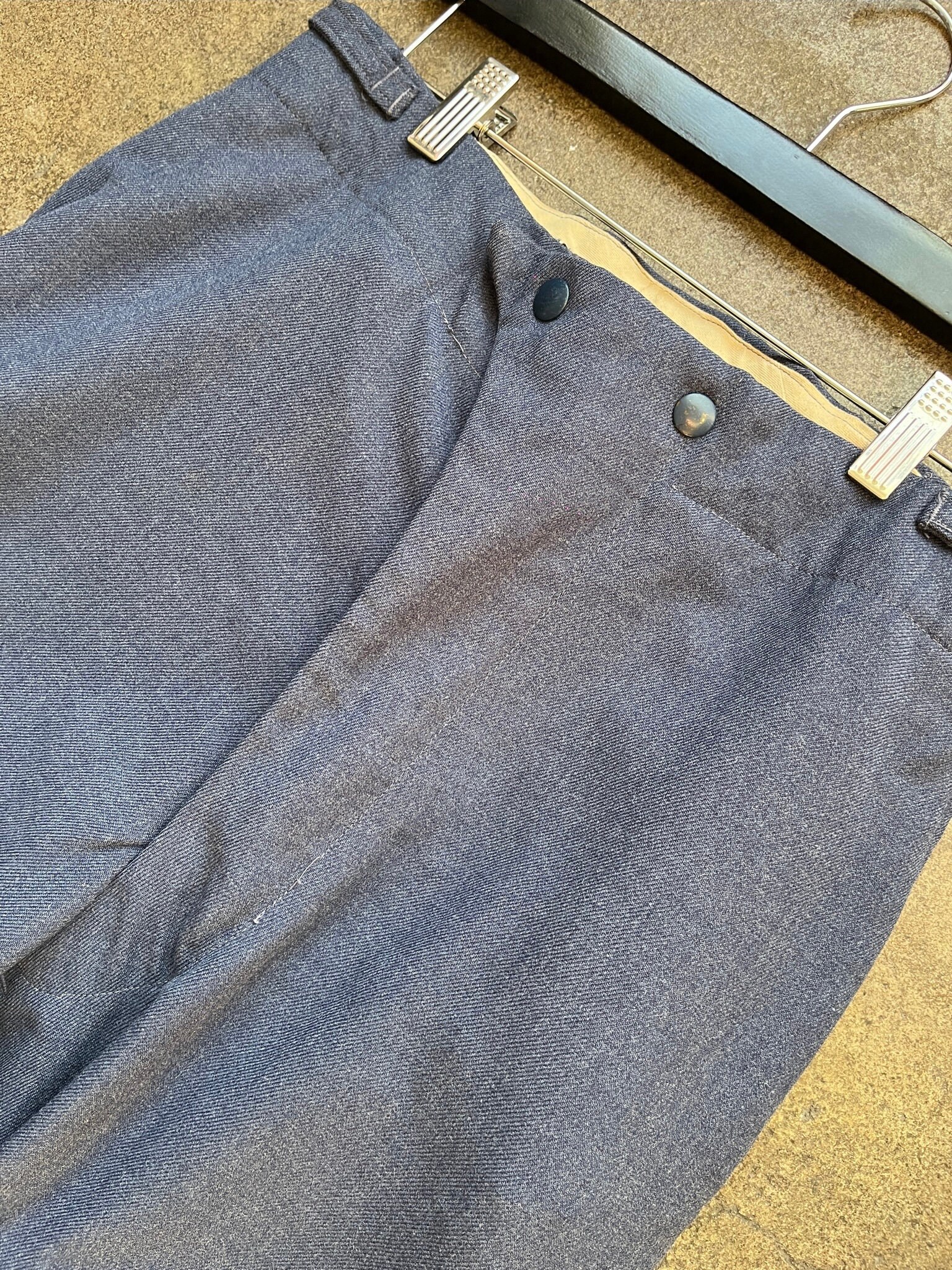 1950s Type E-1A US Air Force Wool Trousers Flying Inner