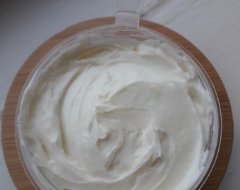 Appelsiini-laventelivoide/Orange-Lavendel Creme, käsintehty voide, orgaaninen voide, hoitava sheavoi, handgemachte Bio-Creme, Sheabutter