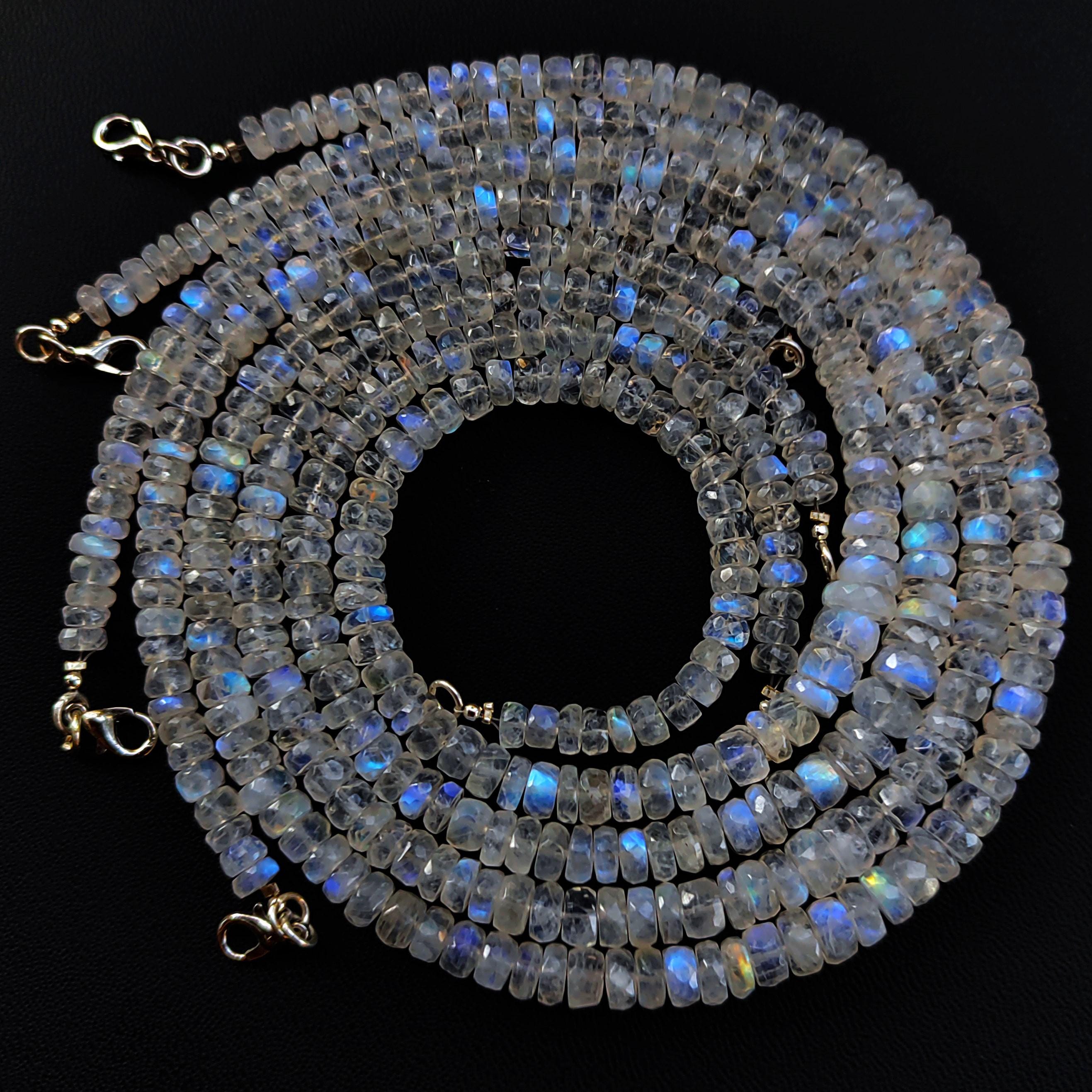 Collier en pierres naturelles « Disco