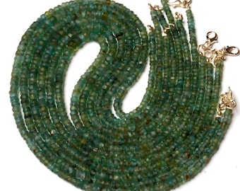 天然グリーンアパタイト宝石 3～5 mmサイズ ファセットヘイシロンデル