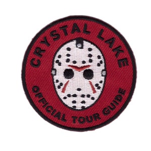 Crystal Lake Jason Official Tour Guide Horror Movie Patch
