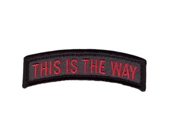 Patch tactique Rocker Morale de This Is the way