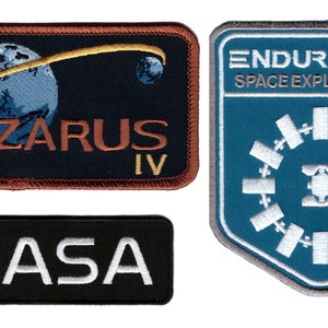 Endurance Lazarus 4 Nasa Space Exploration Interstellar Crew Patch