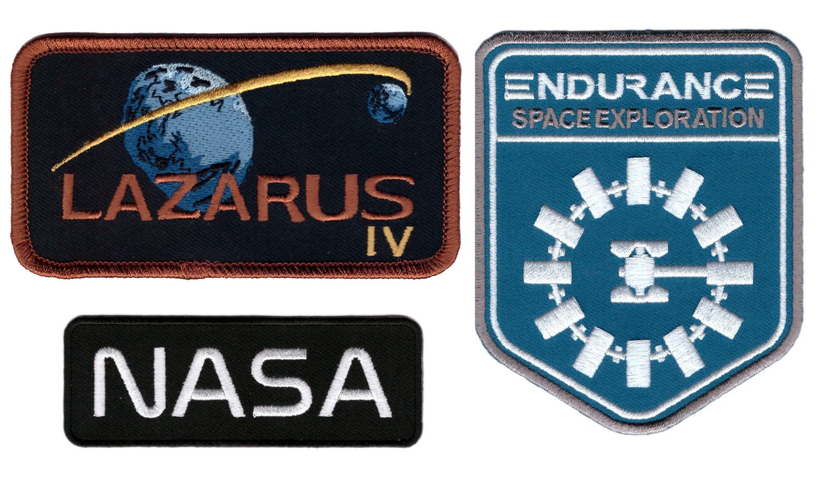 Endurance Lazarus 4 Nasa Space Exploration Interstellar Crew Patch