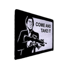 Venez, prenez-le Patch Molon Labe 2A NRA tactique pour le moral