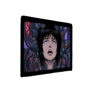 Patch de Girl within a Machine Cyber ​​Punk Apocalyptique Future