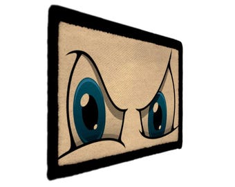 Menacing Gaze Eyes Meme Patch