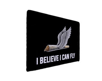 I Believe I can Fly Cannabis Flying Blunt Patch