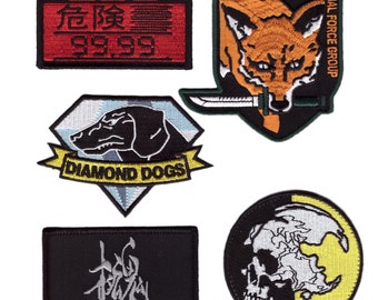 Diamond Dogs Red Alert Fox Hound Collectible Patch