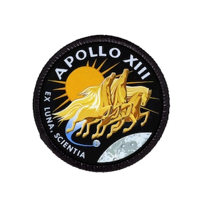 Apollo 13 Space Exploration Moon Landing Crew Patch