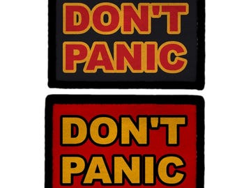 Don't Panic Hitchhiker Galaxy Patch