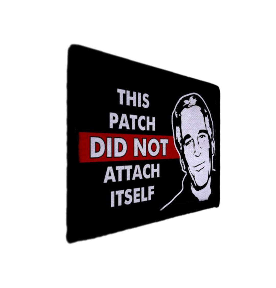Did Not Attach Itself Conspiracy Patch - Etsy