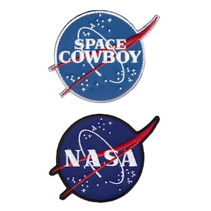 NASA ミートボール - 神はいない - スペースカウボーイ ジャンプスーツ クルーユニフォーム コスチューム 宇宙飛行士 パッチ