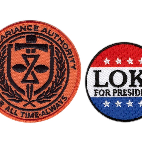 Time Variance Authority- Loki For President Patch