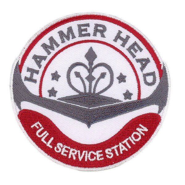 Hammer Head Full Service Station Fantasy Cosplay Patch