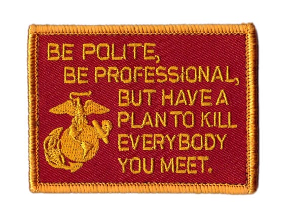 Patch Ricamo Toppa Ricamata 'Improvise Adapt Overcome' - 3 X 2 Pollici, Con Chiusura A Gancio E Occhiello Toppe E Patch Militari Da Collezione Francese