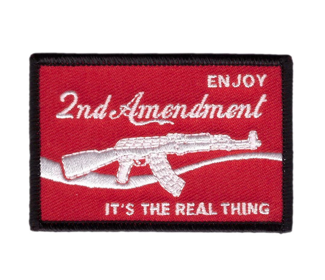 2 Amendment Patch Enjoy 2nd Amendment AK47 Patch - Etsy