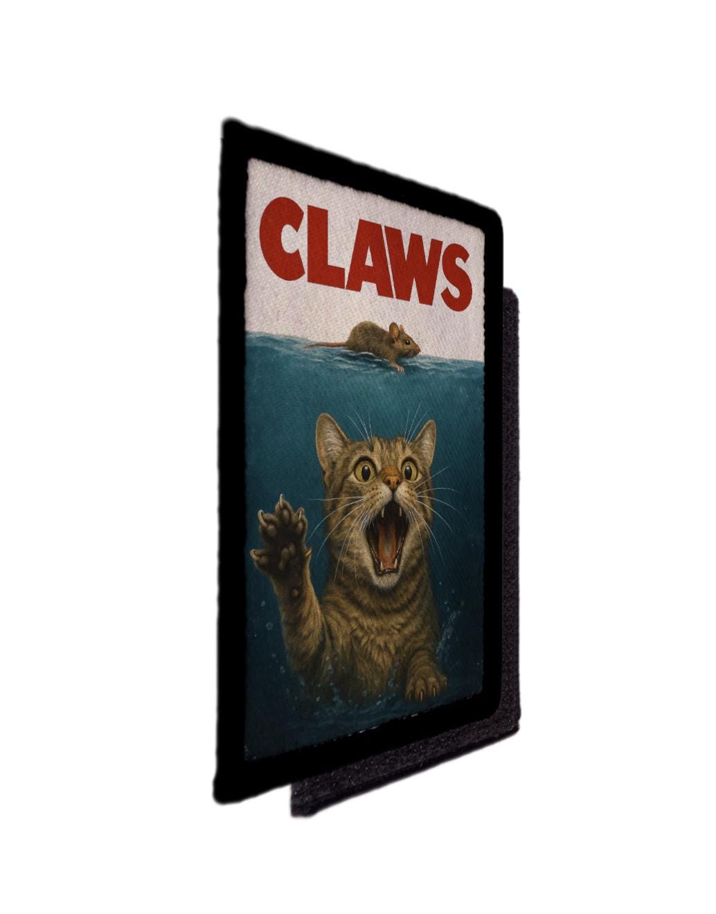 Claws Cat Mouse Humor Parody Patch - Etsy