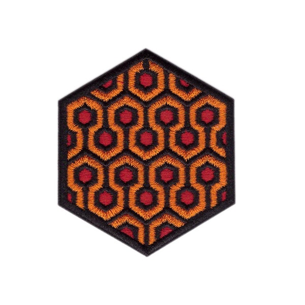 Overlook Hotel Teppich Horror Aufnäher