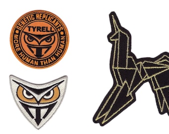 Tyrell Corp - Origami Owl Replicant More Human Patch